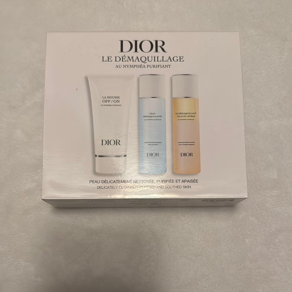 Dior Skincare Set - White and Cream